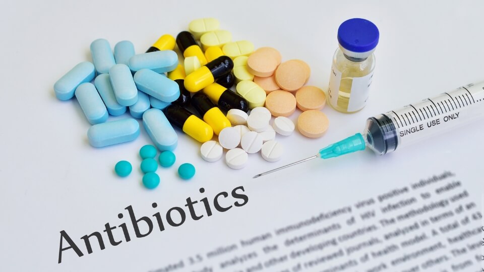 Vliv antibiotik